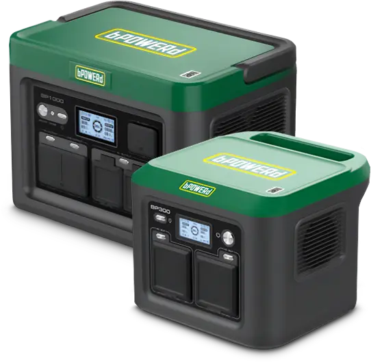 bPOWERd 1000wh and 300wh batteries